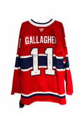 Brendan Gallagher #11 – Fanatics Premium Signed Home Jersey with Dual Inscriptions – COA