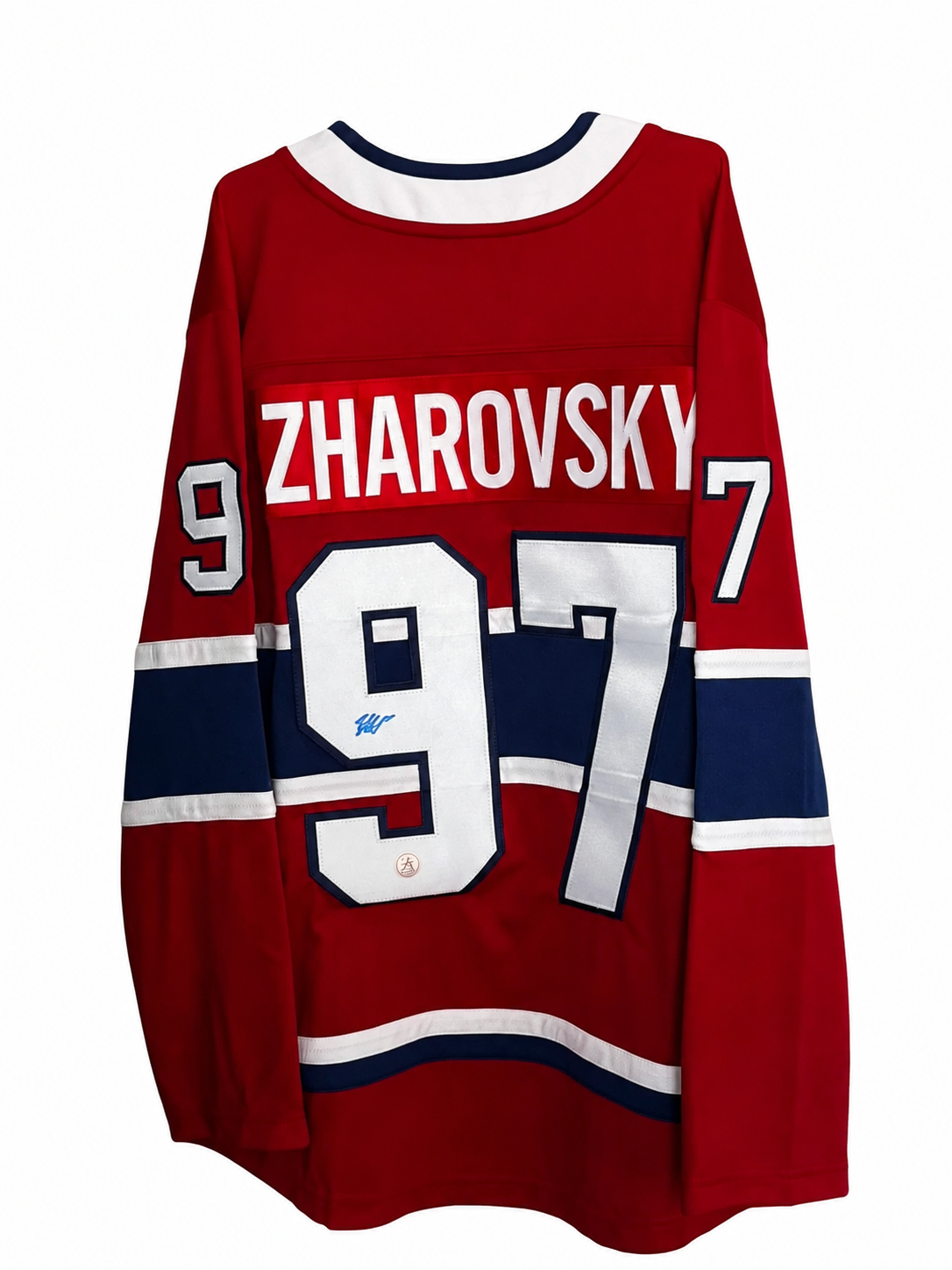 Alexander Zharovsky #97 – Fanatics Breakaway Chandail home autographié  – COA