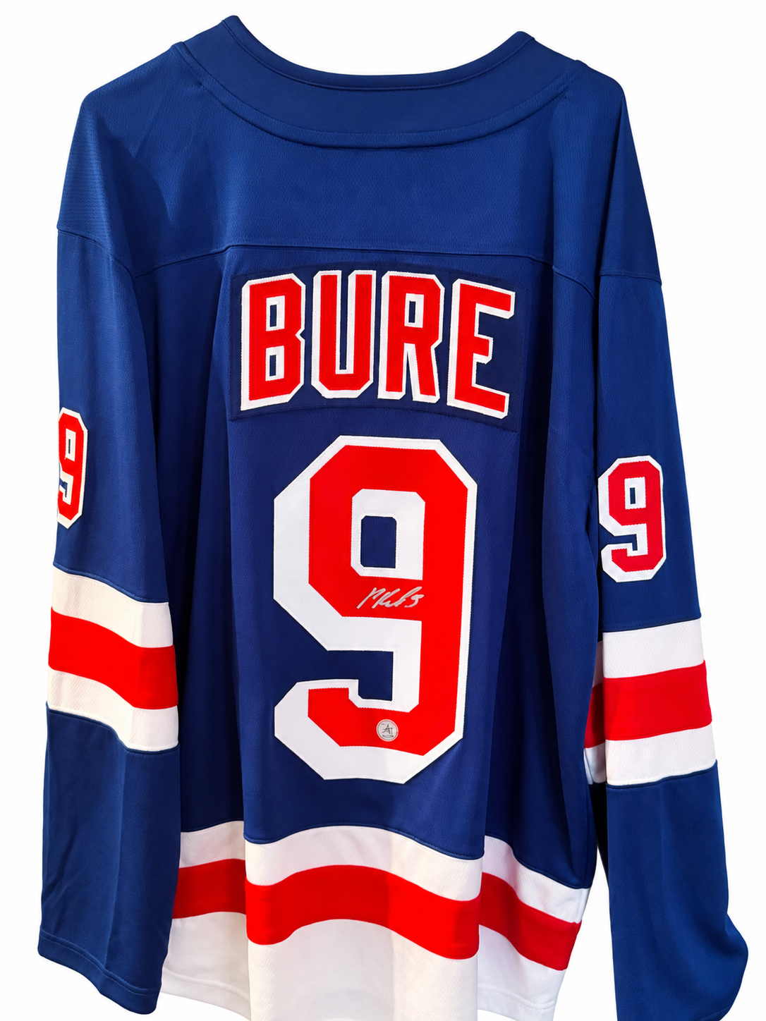 Pavel Bure #9 – Chandail Fanatics breakaway autographié – AJ Sports COA