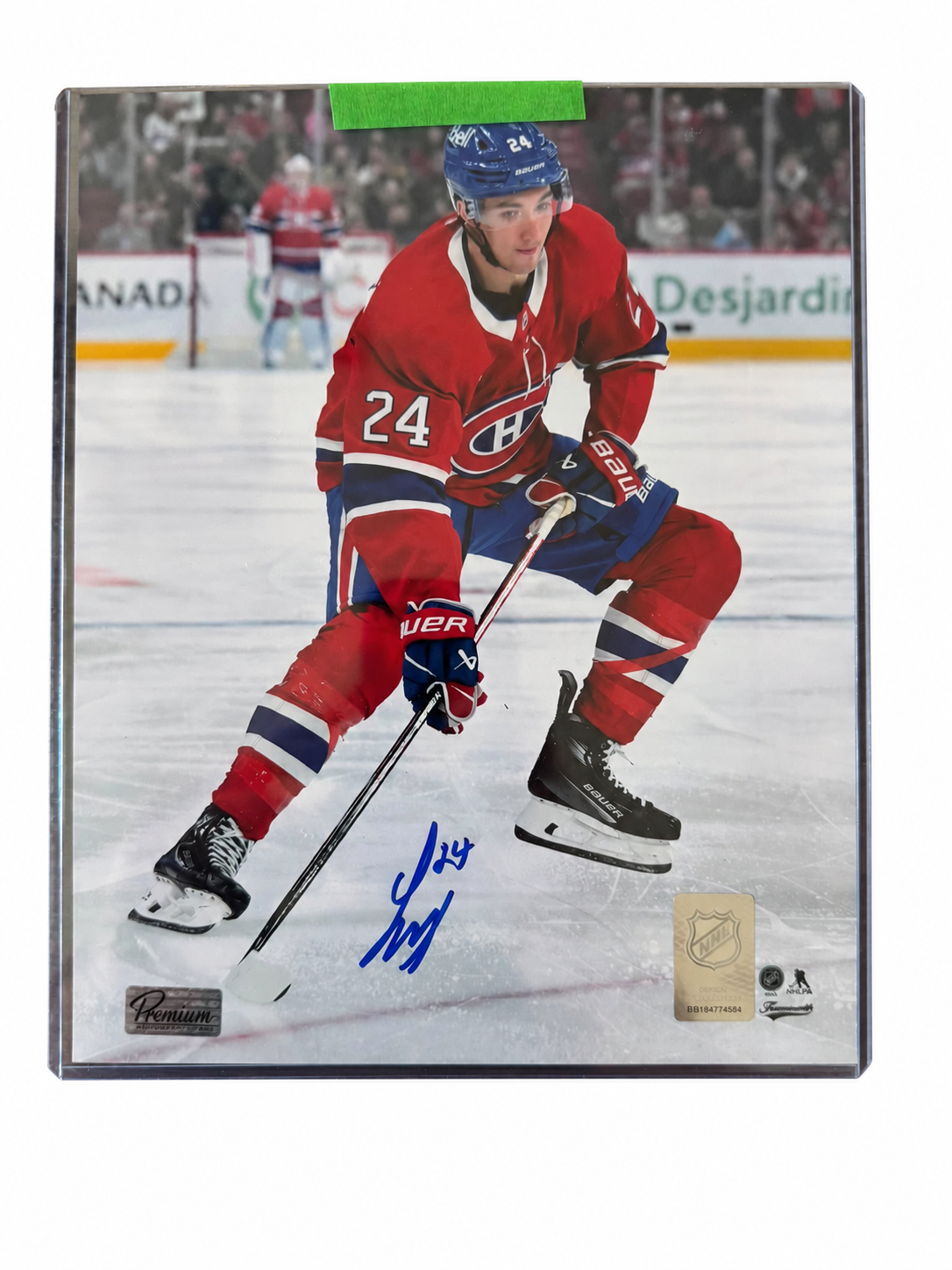 Logan Mailloux – Photo 8x10 autographiée – COA