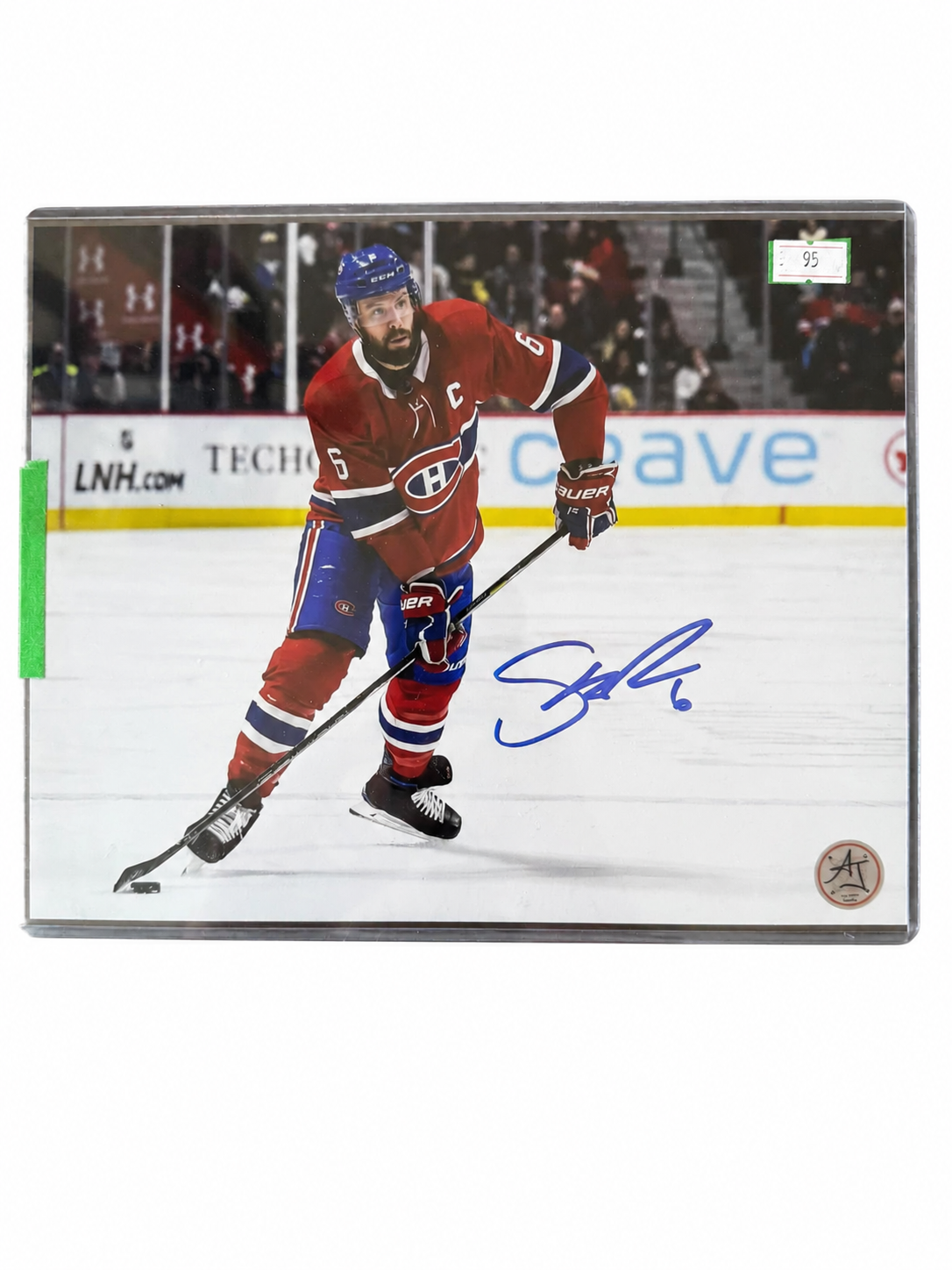 Shea Weber – Photo 8x10 autographiée – COA