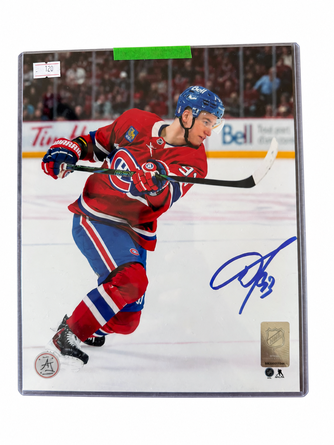 Ivan Demidov #93 – Photo 8x10 Slapshot autographiée – COA