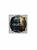 Michael Hage – Autographed "Draft Puck" with "21st Pick" inscription – COA