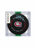 Ivan Demidov – Autographed "Official Puck" Puck – COA – Slight signature imperfection, see photo