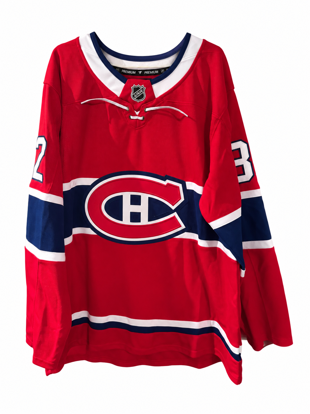 Jacob Fowler #32 –  Fanatics Premium Chandail home autographié – COA